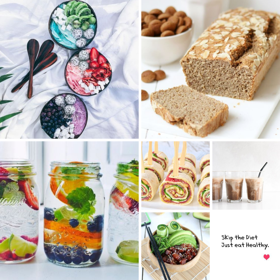 Foto collage PNG - Healthy food