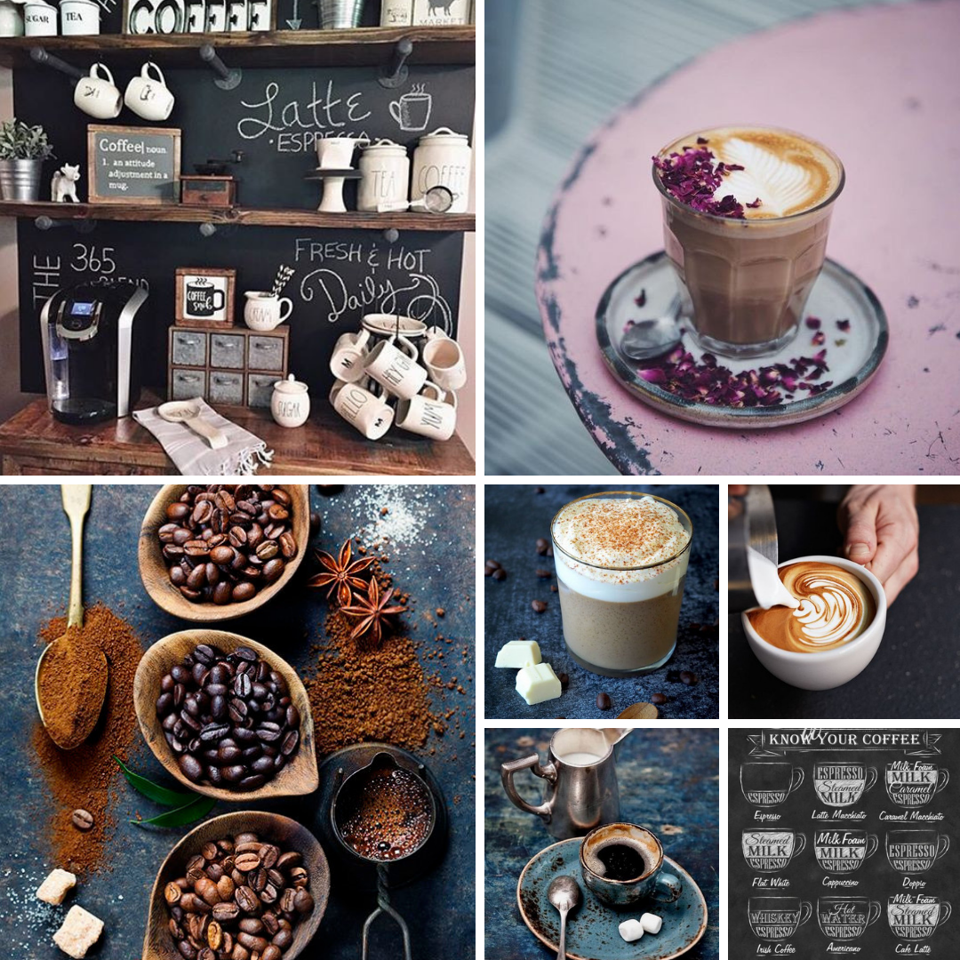 Foto collage PNG - Koffie